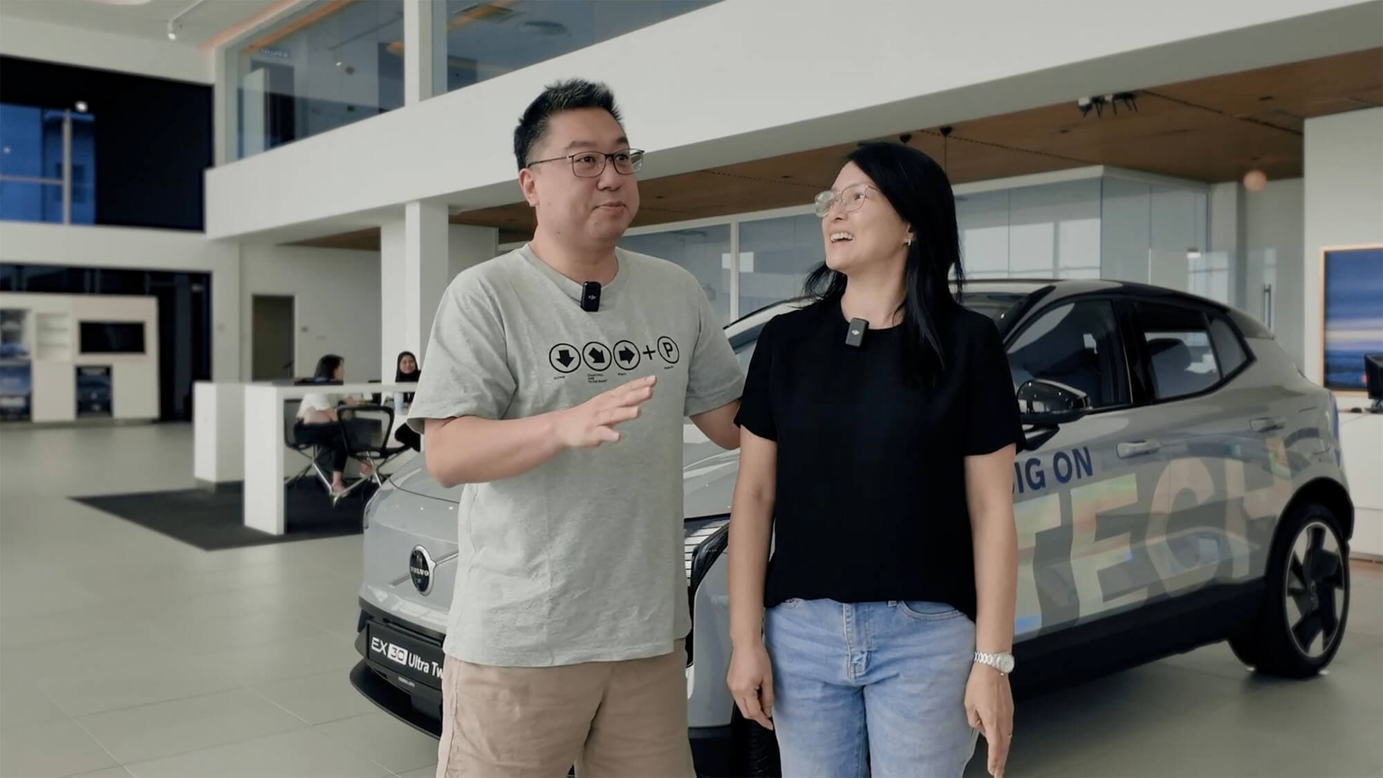 Zenas & Sherine Shares the EX30 Experience